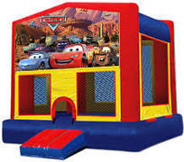 Cars Modular Bounce House