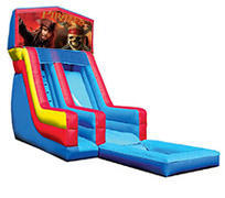 18' Pirates of Caribbean Modular Water Slide with pool