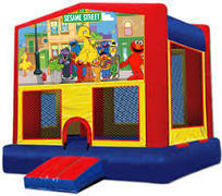 Sesame Street Modular Bounce House