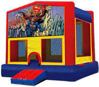 Superman Modular Bounce House