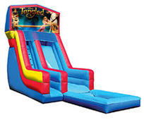 18' Tangled Modular Water Slide with pool
