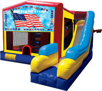 USA Flag Modular 7 in 1 Combo Unit