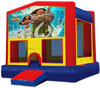 Moana Modular Bounce House