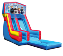 18' Frozen Modular Water Slide with Pool