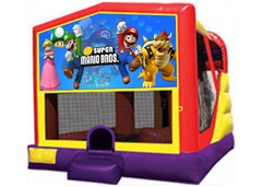 Super Mario Bros Combo 4 in 1 Waterslide